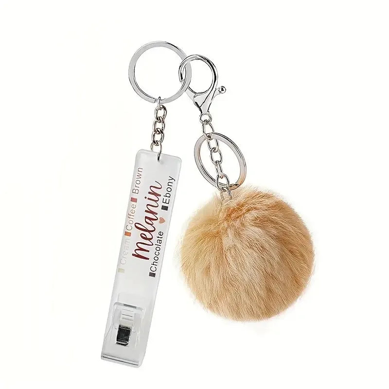Melanin Card Grabber Keychain