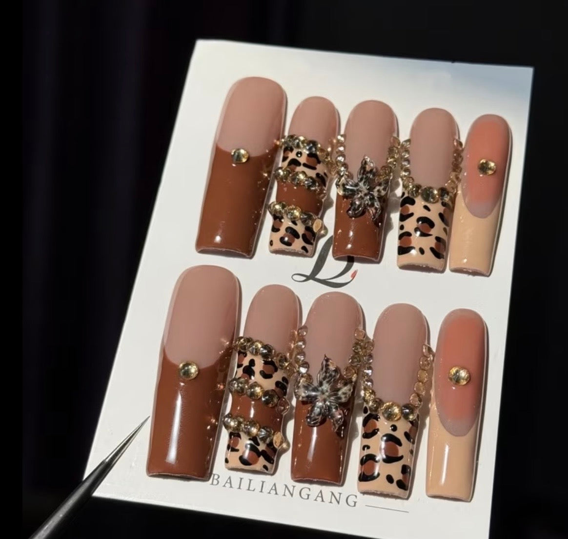 Mocha Fever Nails