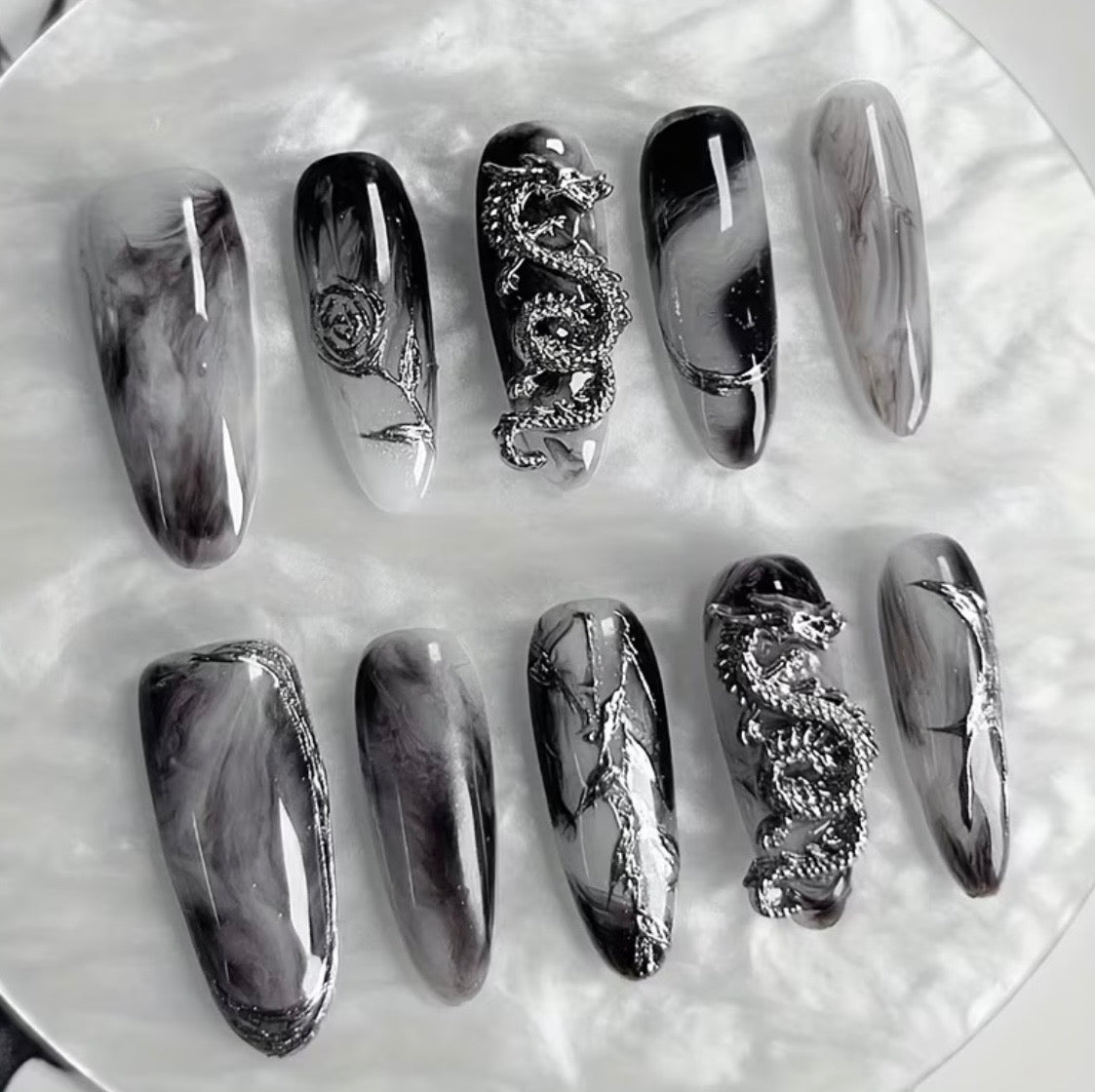 Smokin’ Ace Nails