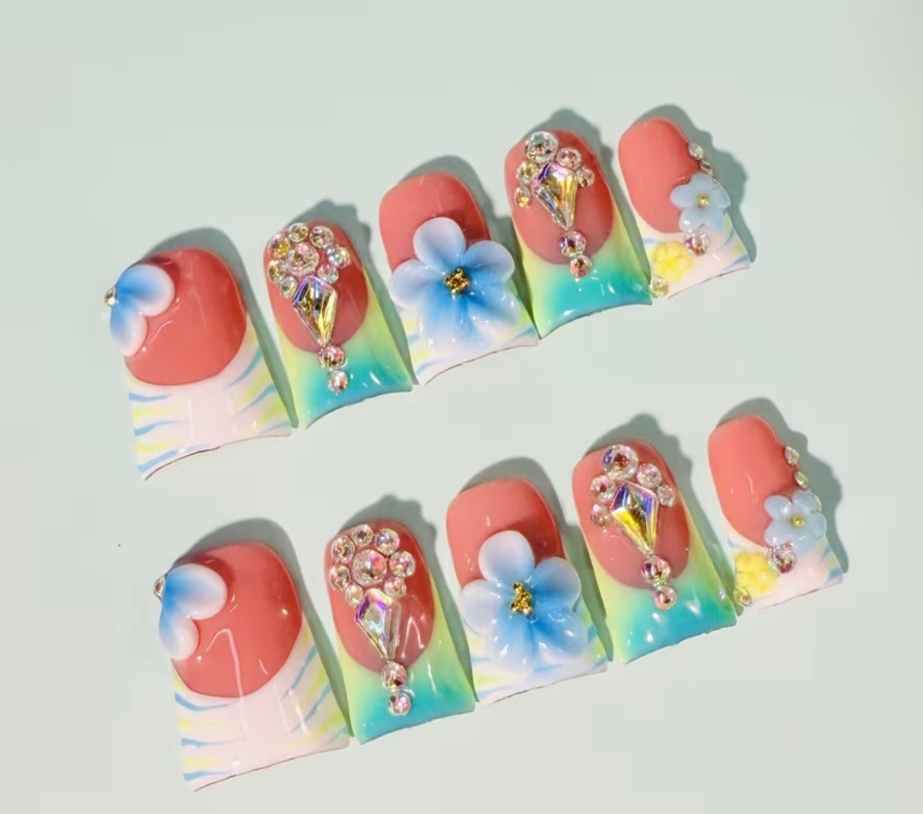 Bahama Mama Nails