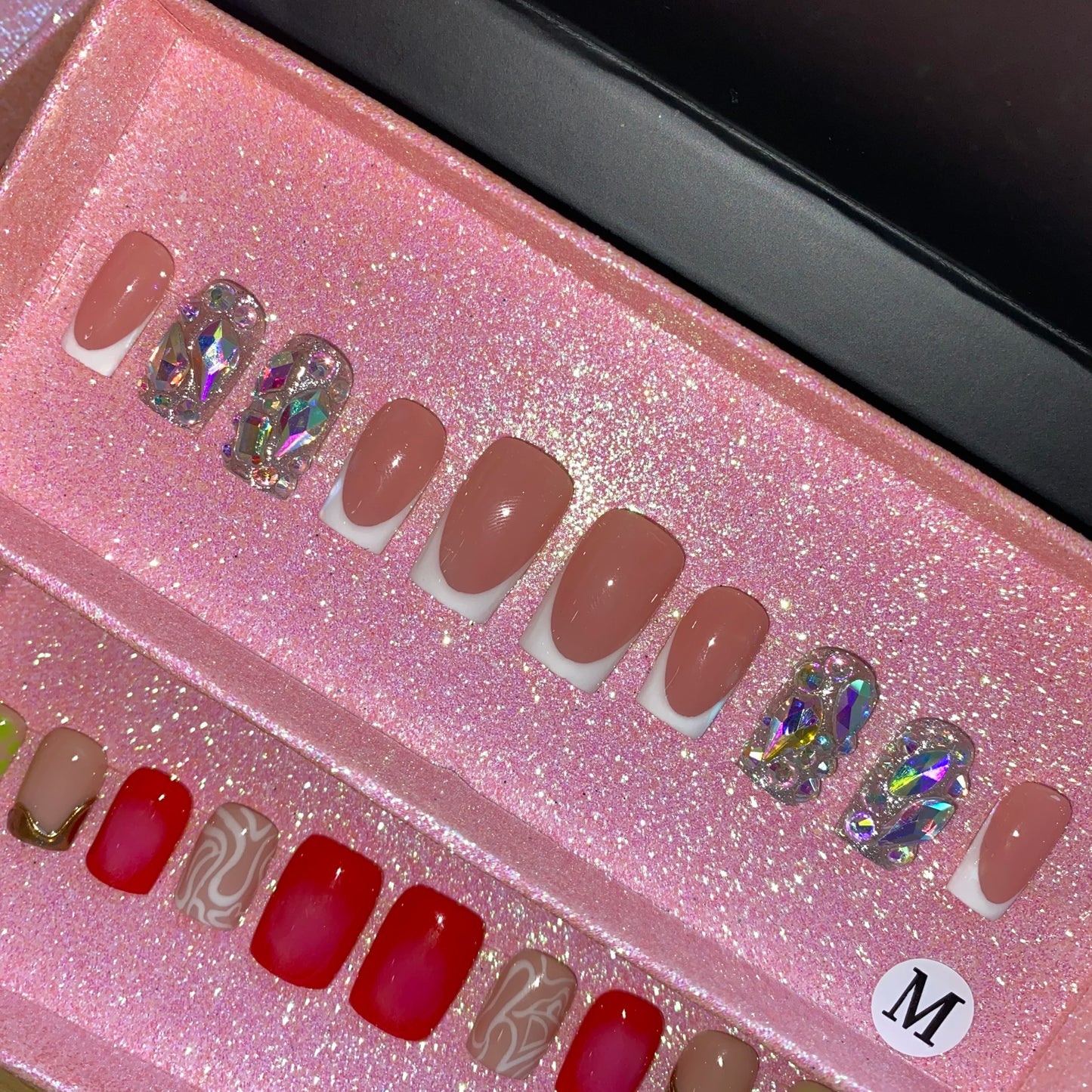 Dazzling Dear Nails