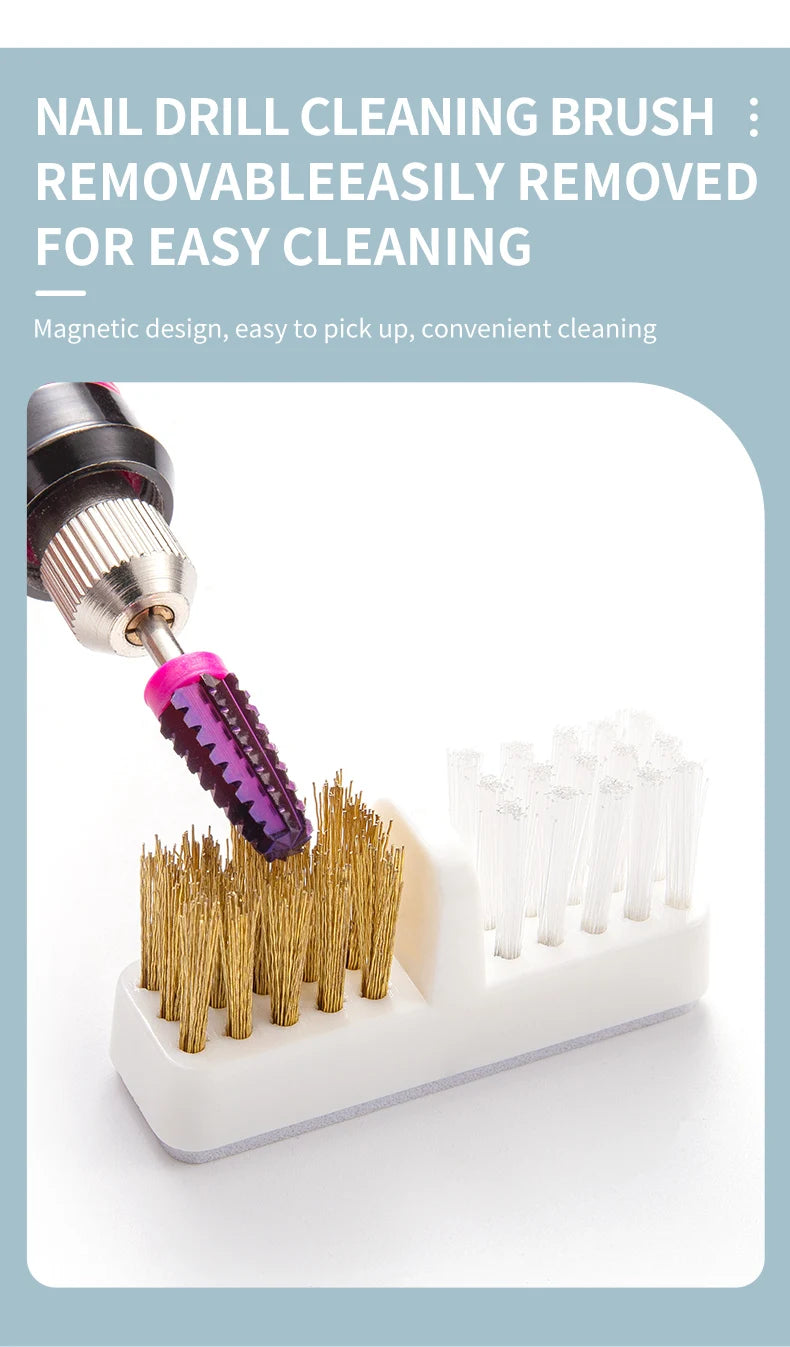 Nail Drill Bits Organizer Box