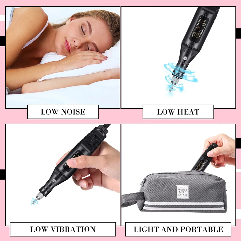 Electric Nail Sander Set