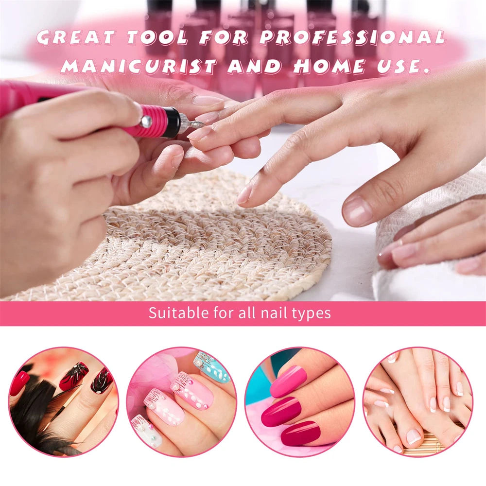 Electric Nail Sander Set
