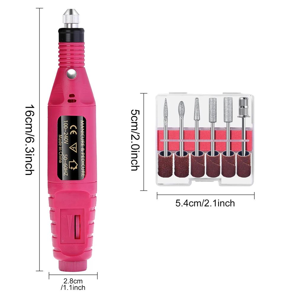 Electric Nail Sander Set