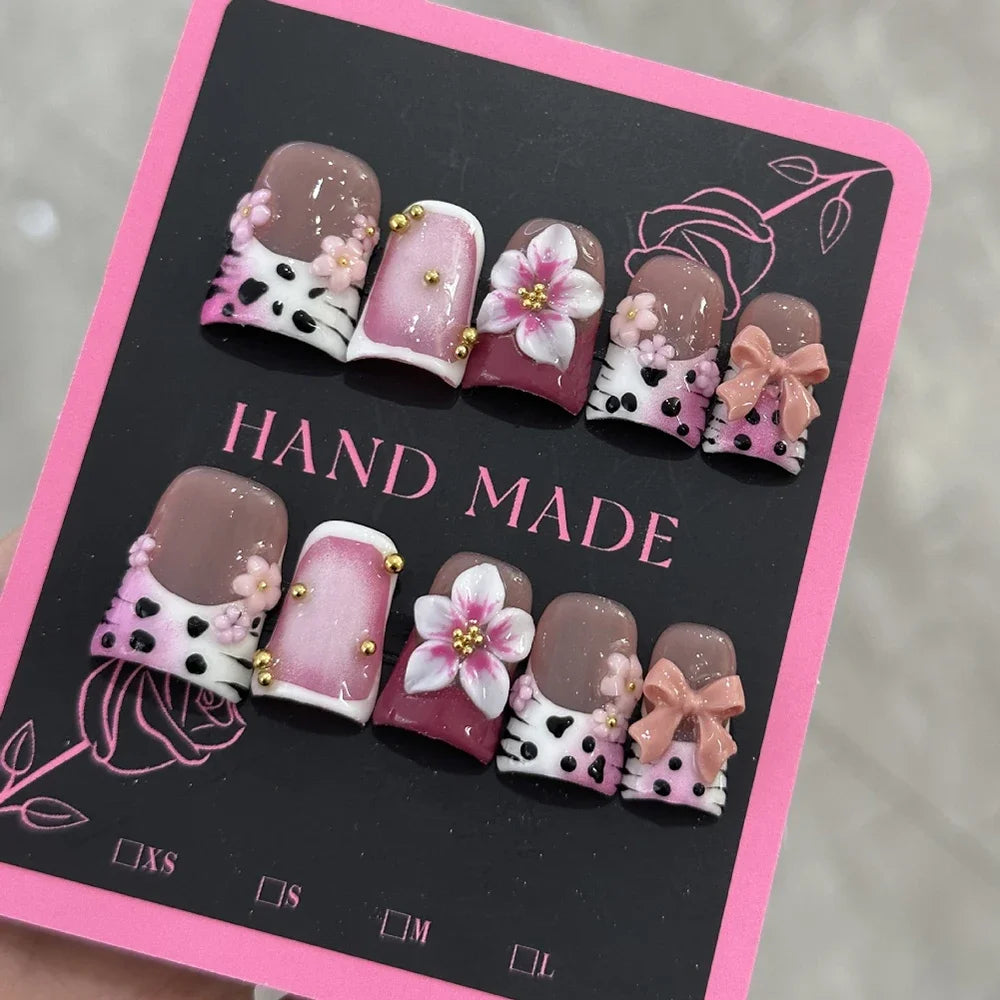 Pretty Blossom Nails