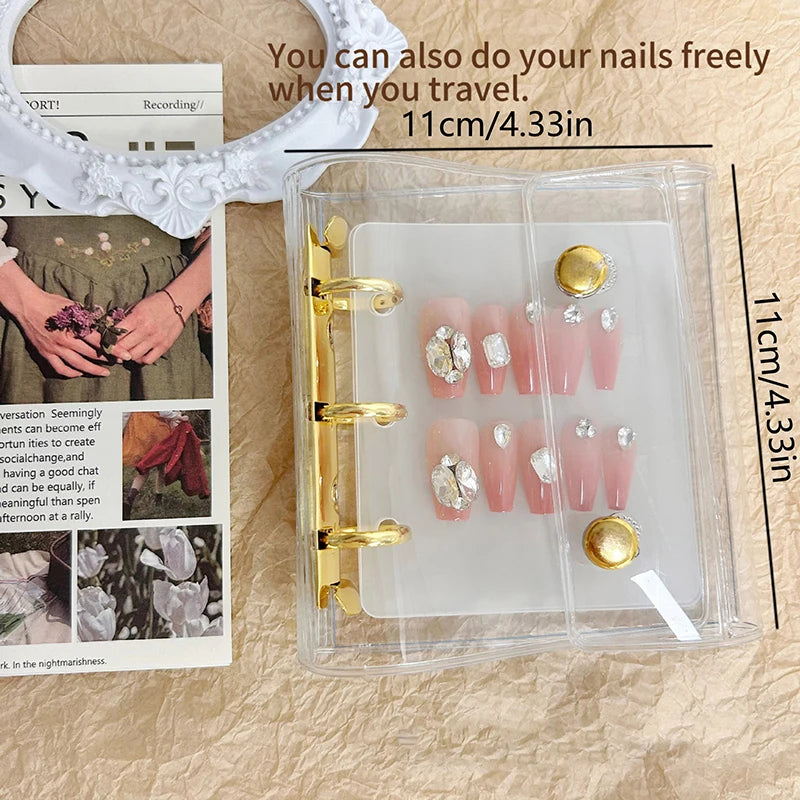 Small Travel Nail Binder