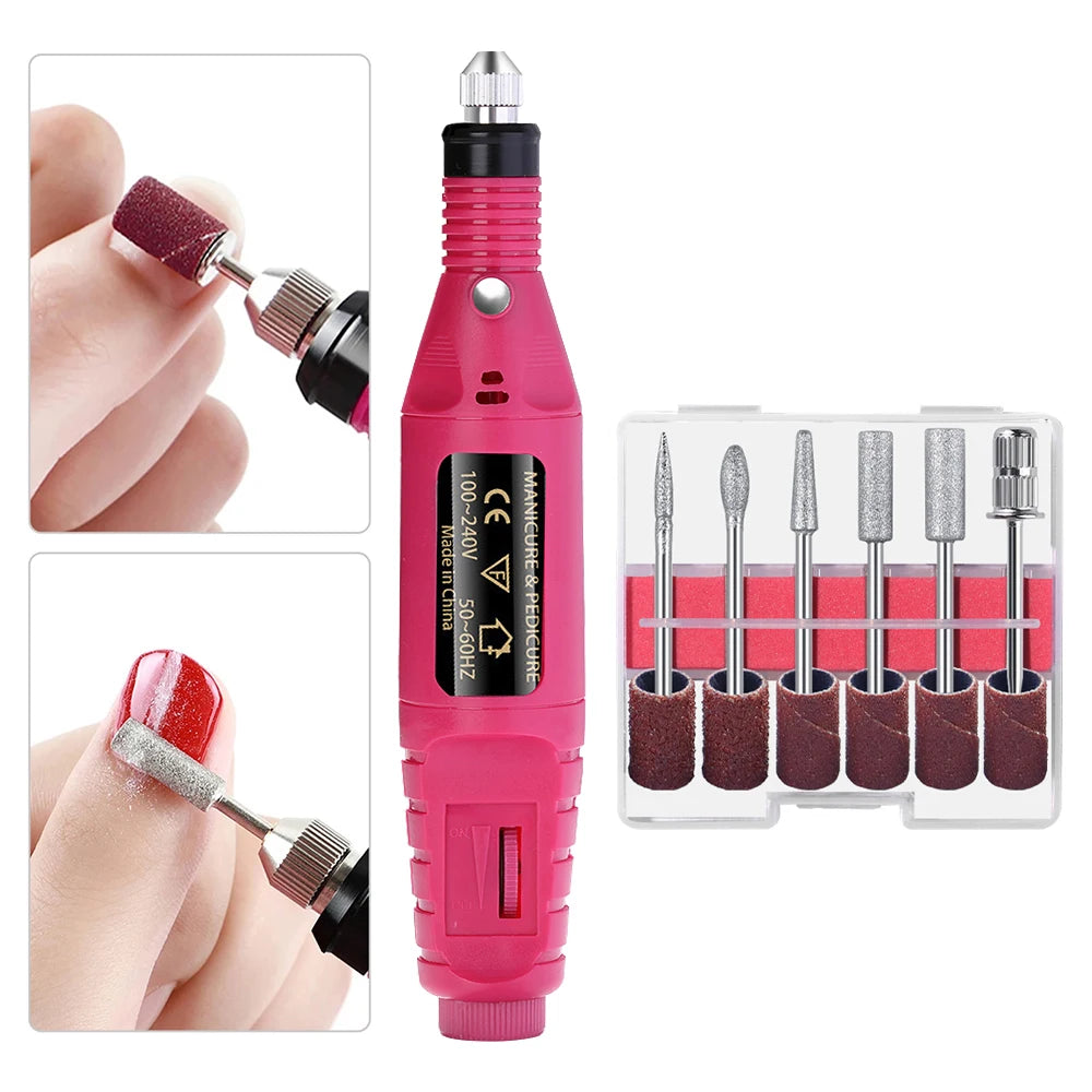 Electric Nail Sander Set