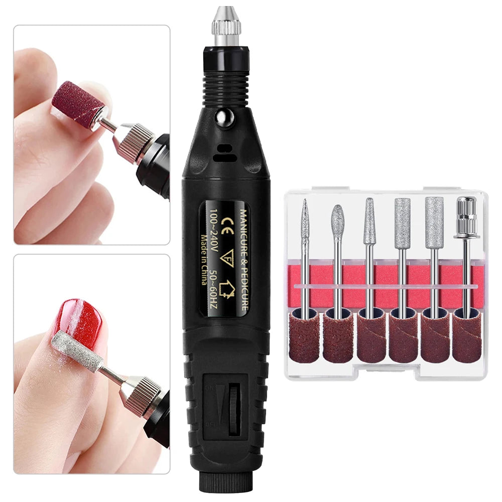 Electric Nail Sander Set