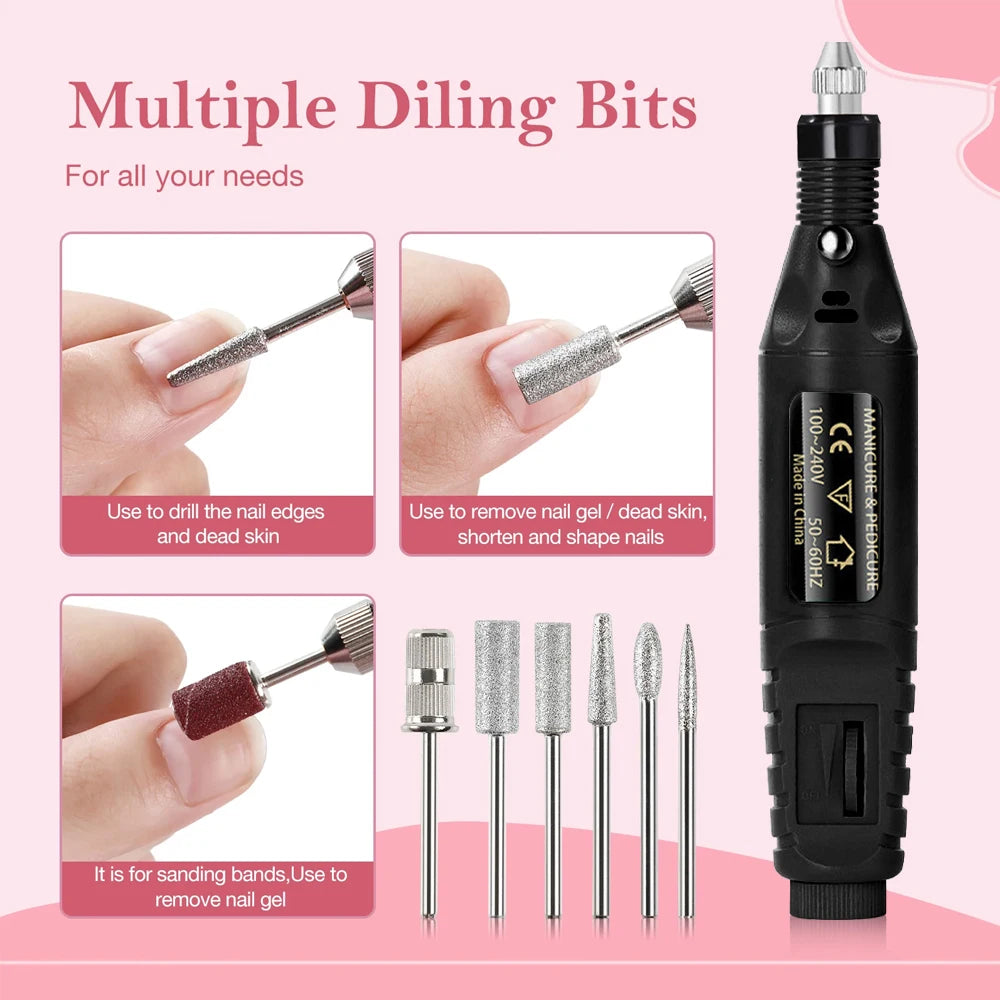 Electric Nail Sander Set
